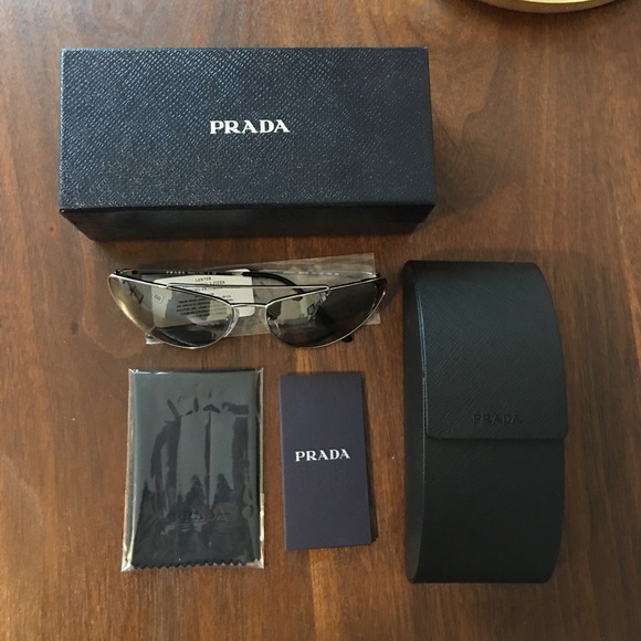 Prada Duple Sunglasses NWT - Picture 2 of 8